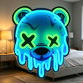 Ice Bear Neon Sign