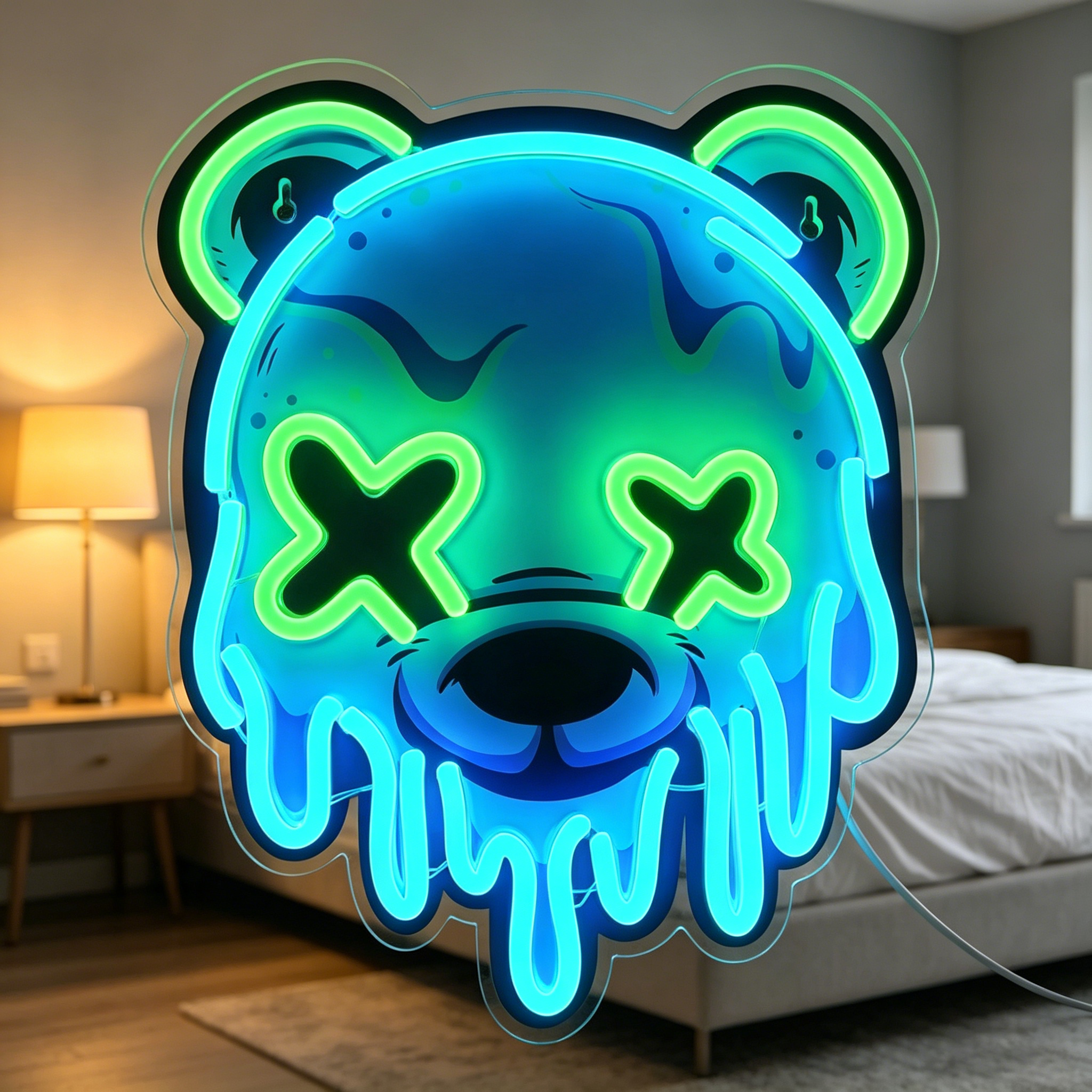 Ice Bear Neon Sign