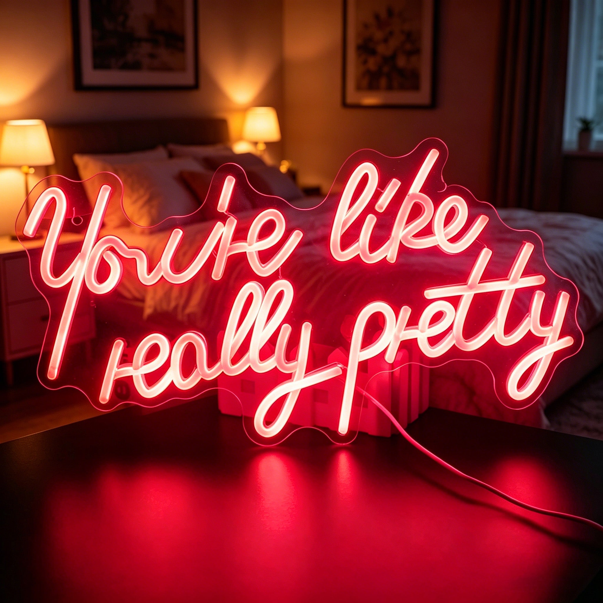 You're Like Really Pretty Neon Sign