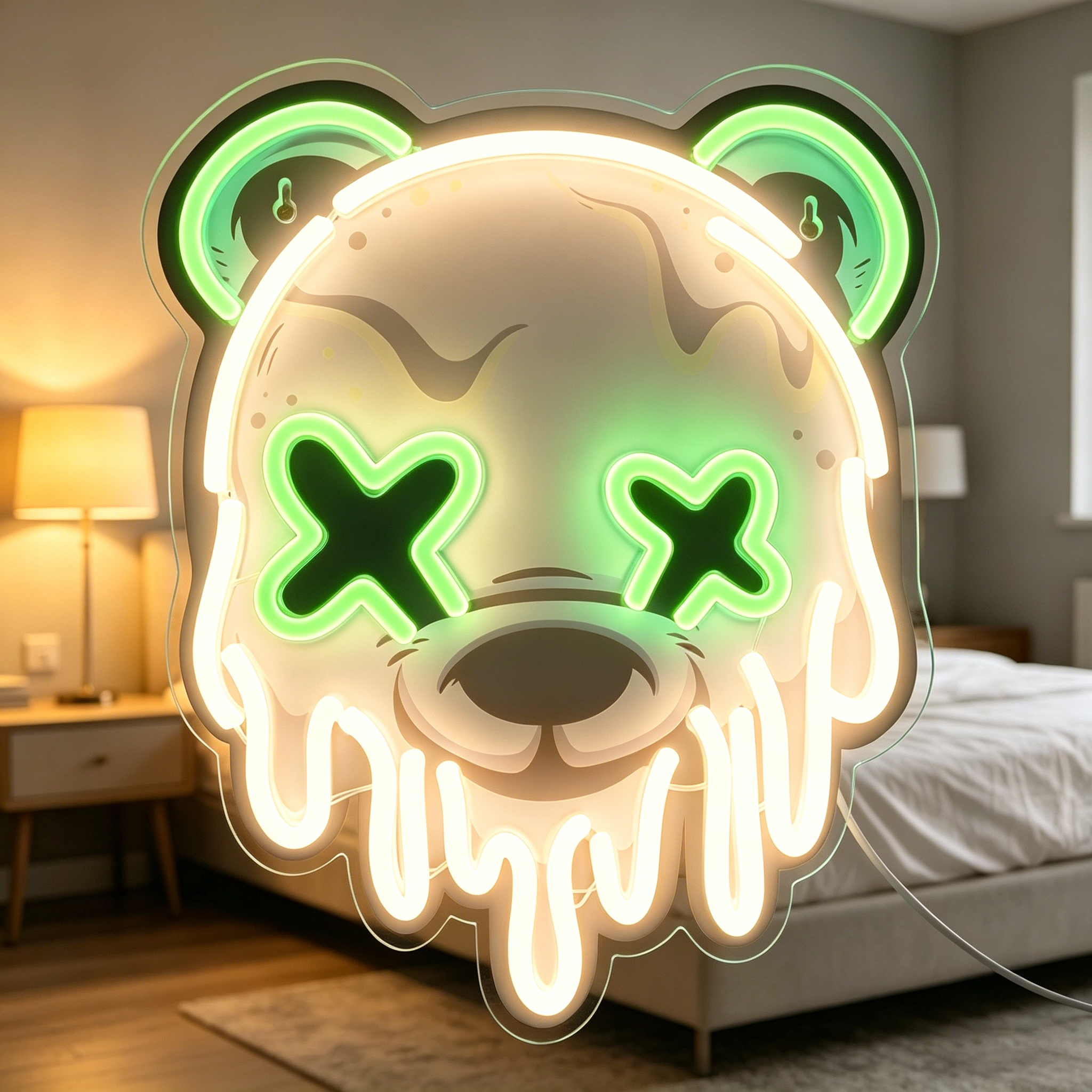 Ice Bear Neon Sign