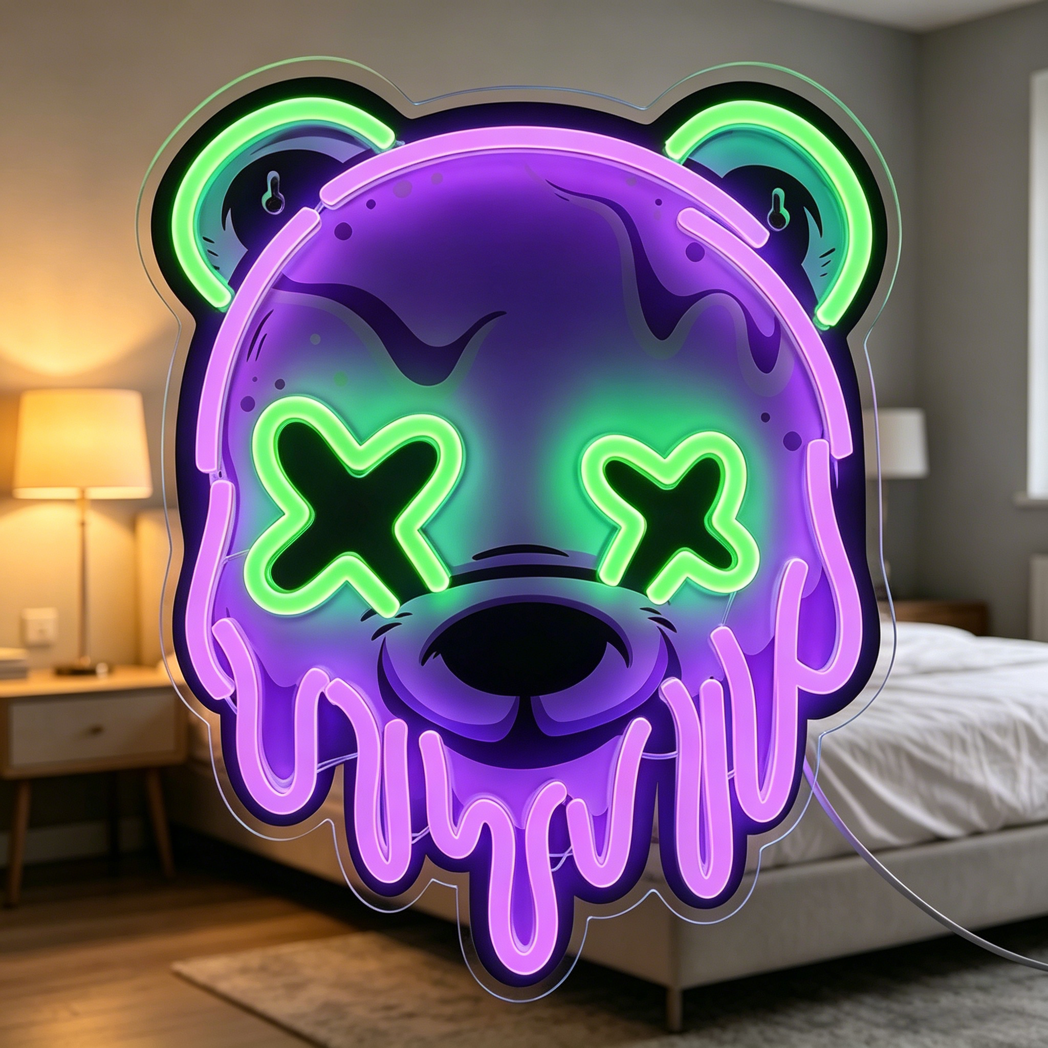 Ice Bear Neon Sign