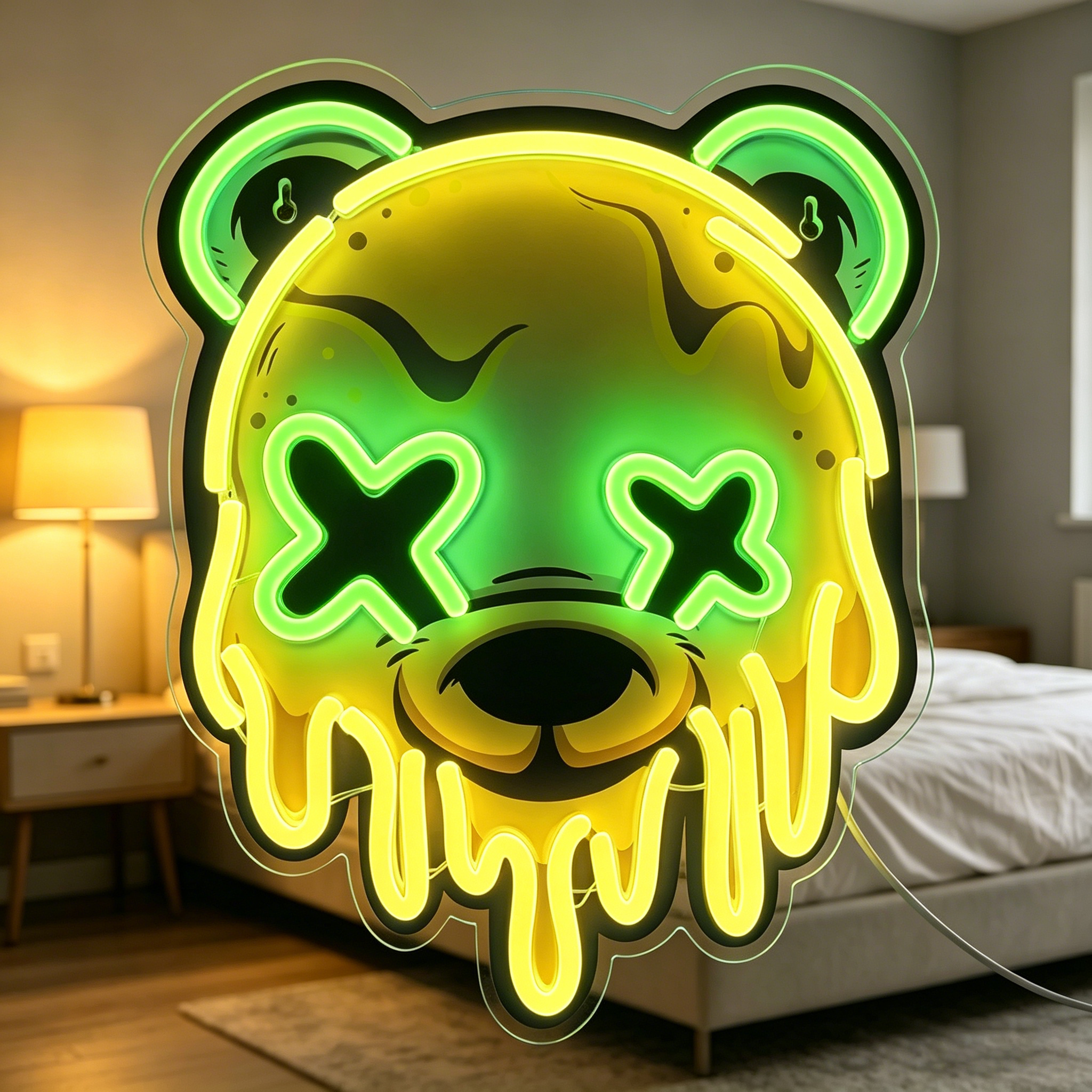 Ice Bear Neon Sign