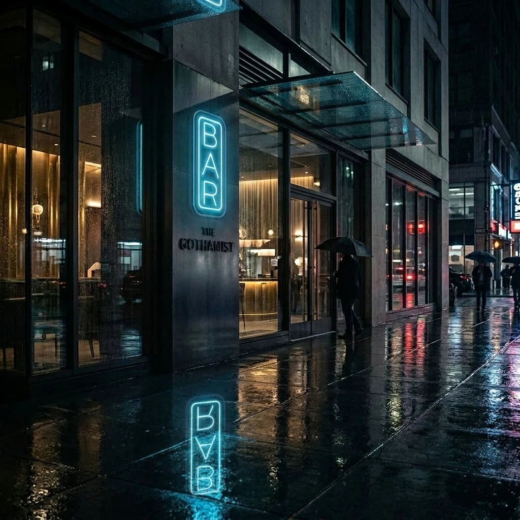 Vertical Bar Neon Sign