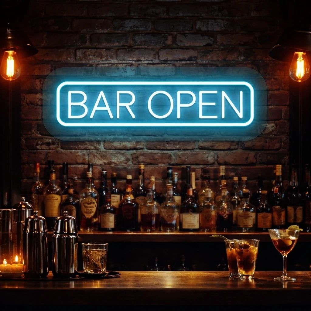 Bar Open Neon Sign