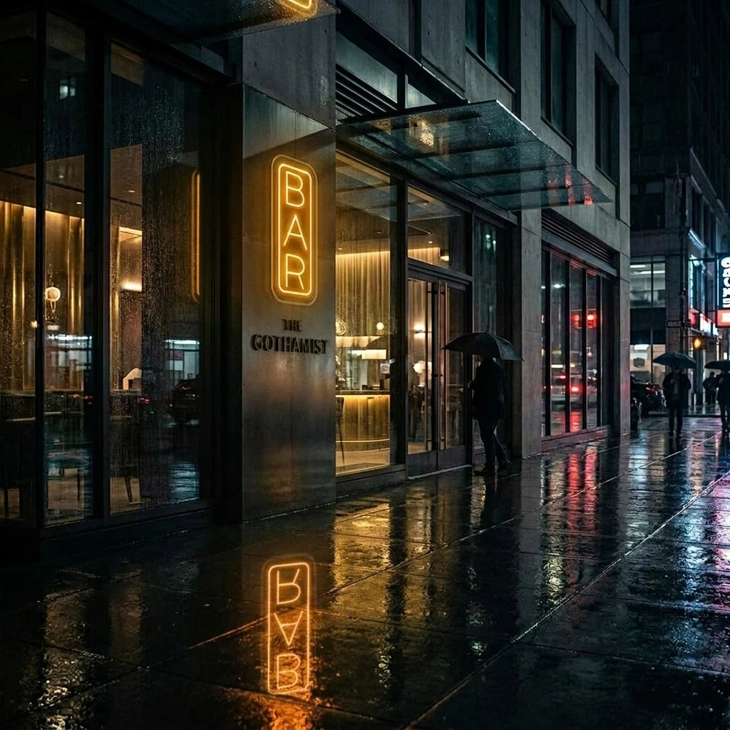 Vertical Bar Neon Sign