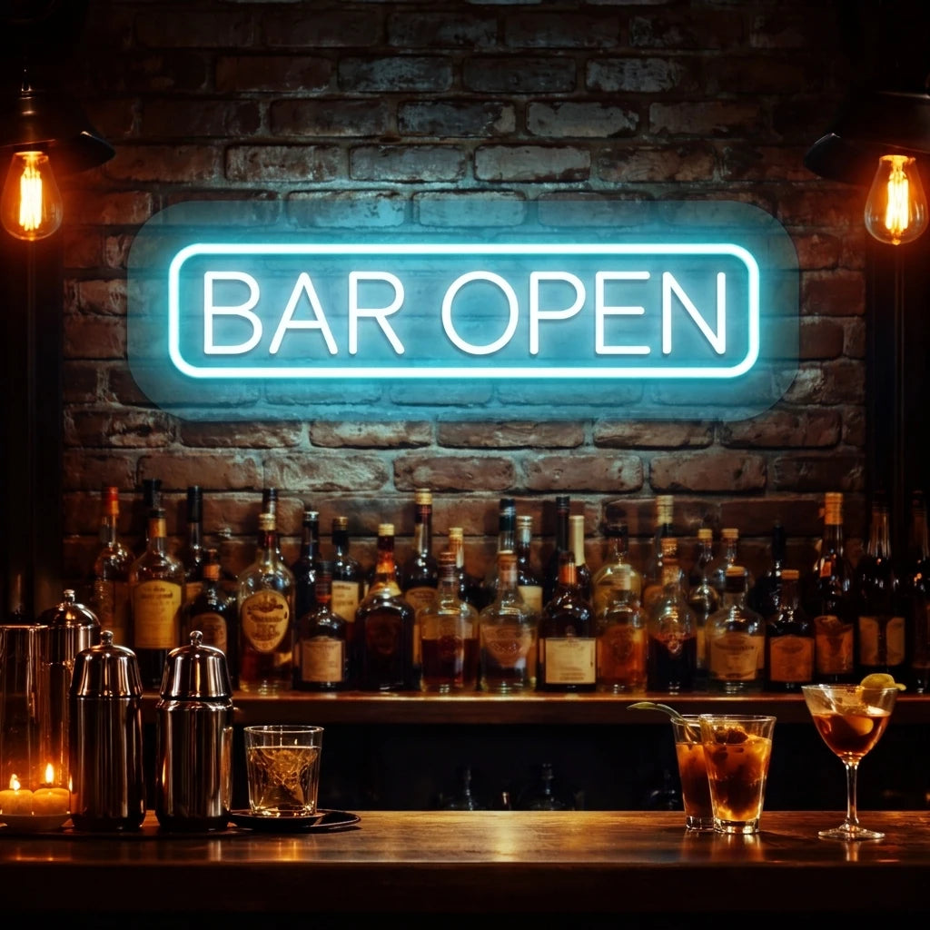 Bar Open Neon Sign