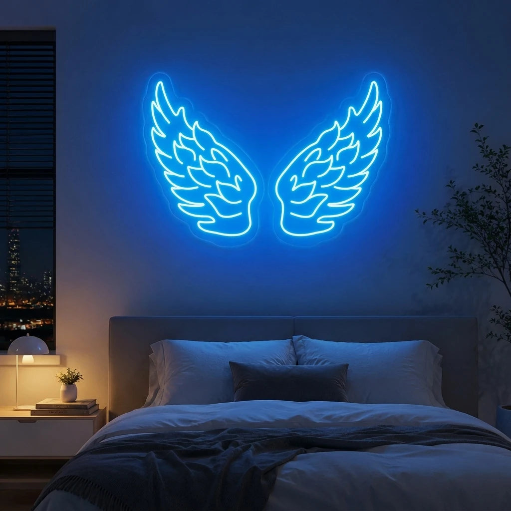 Angel Wings Neon Sign