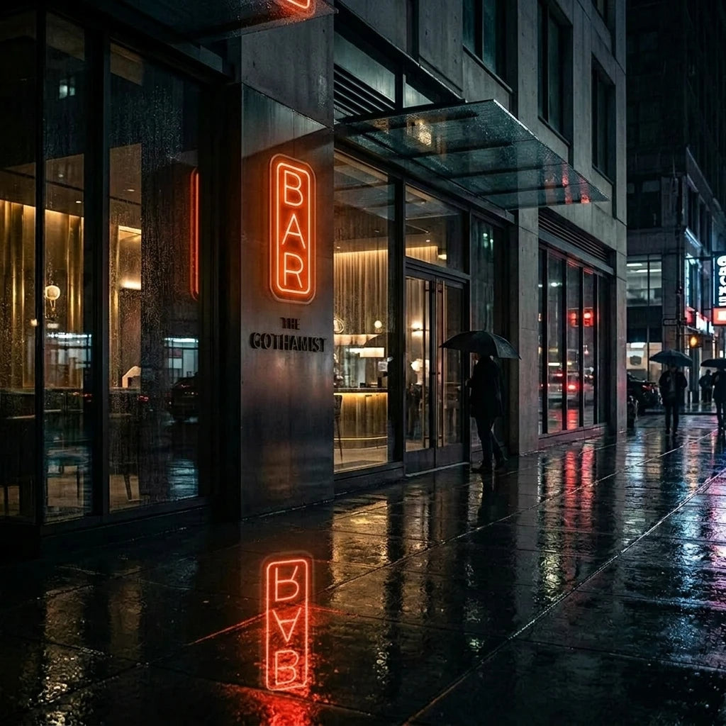 Vertical Bar Neon Sign