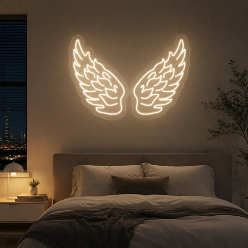 Angel Wings Neon Sign