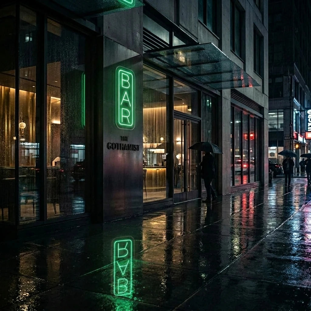 Vertical Bar Neon Sign