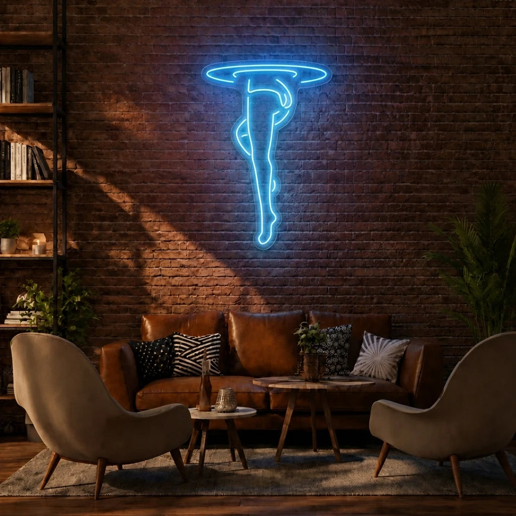 Below Water Neon Sign