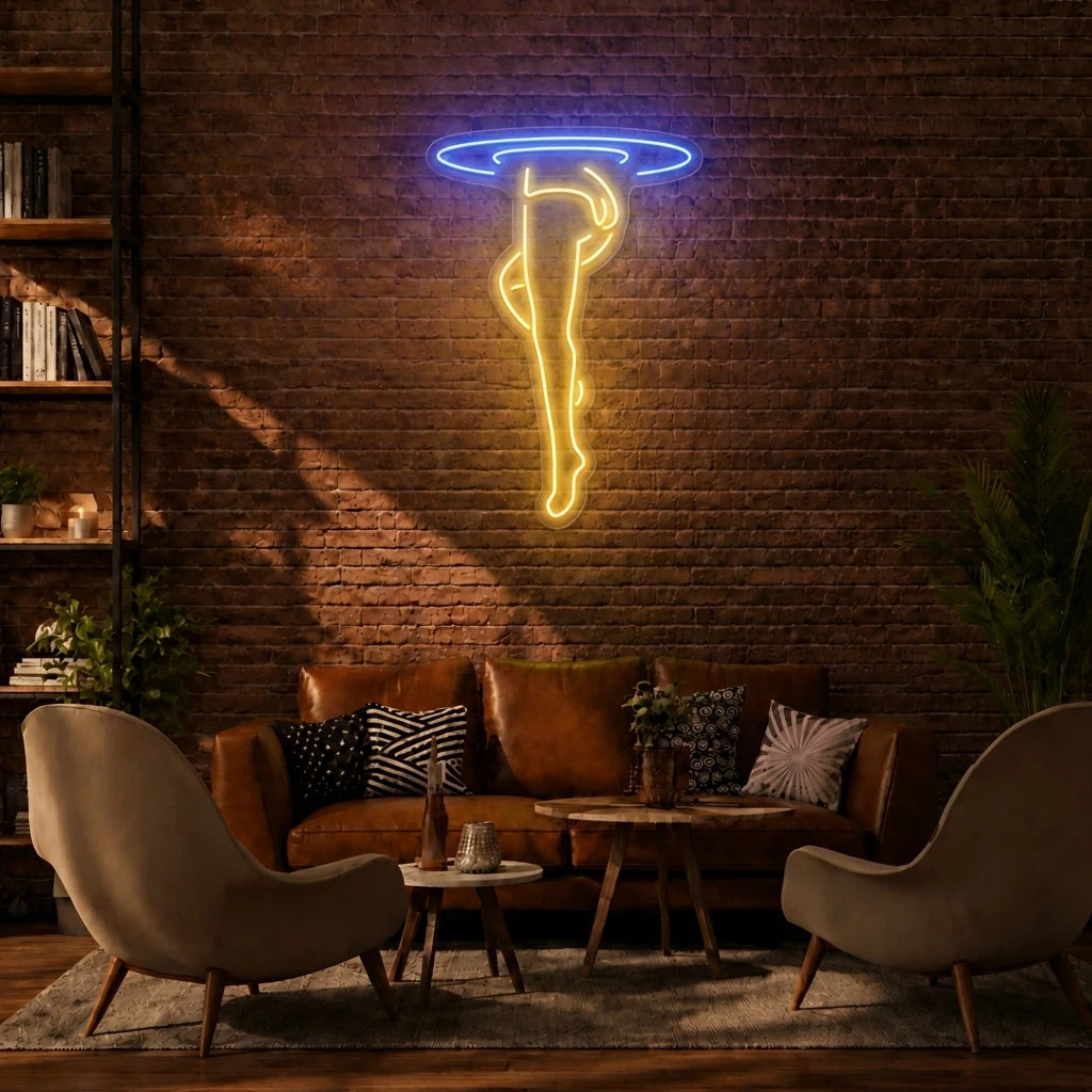 Below Water Neon Sign