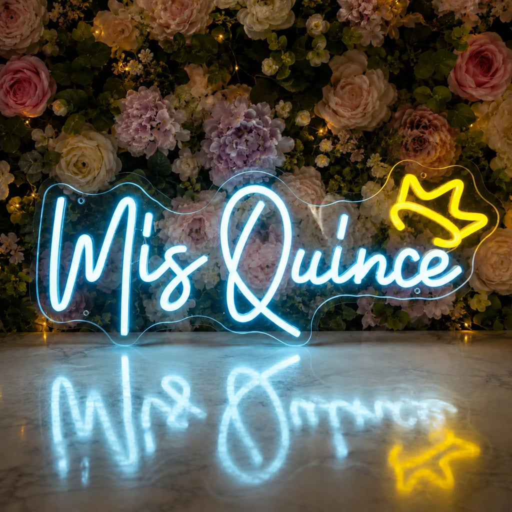 new Mis Quince LED Neon Sign