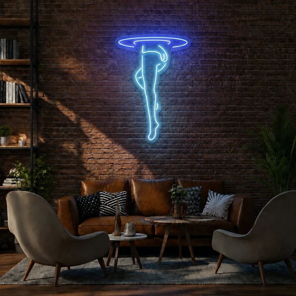 Below Water Neon Sign