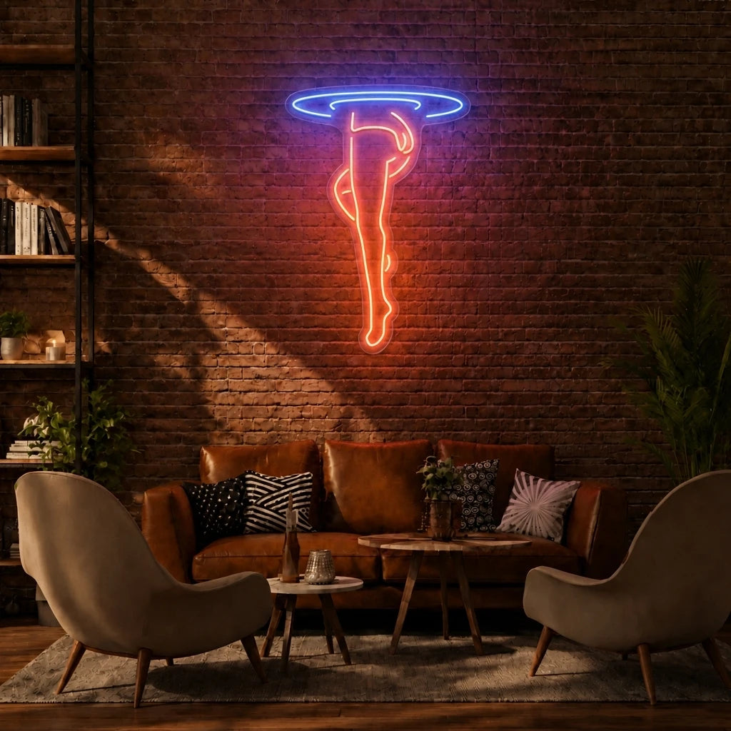 Below Water Neon Sign