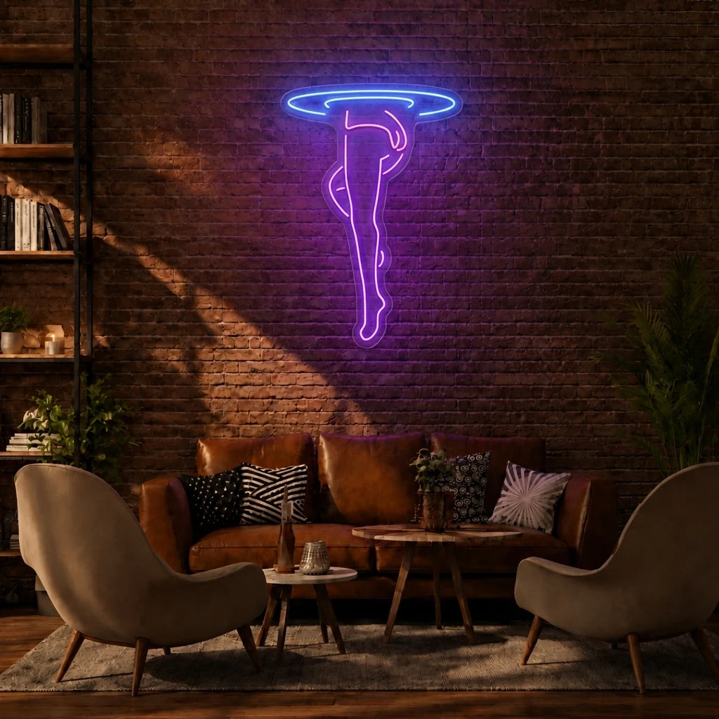 Below Water Neon Sign