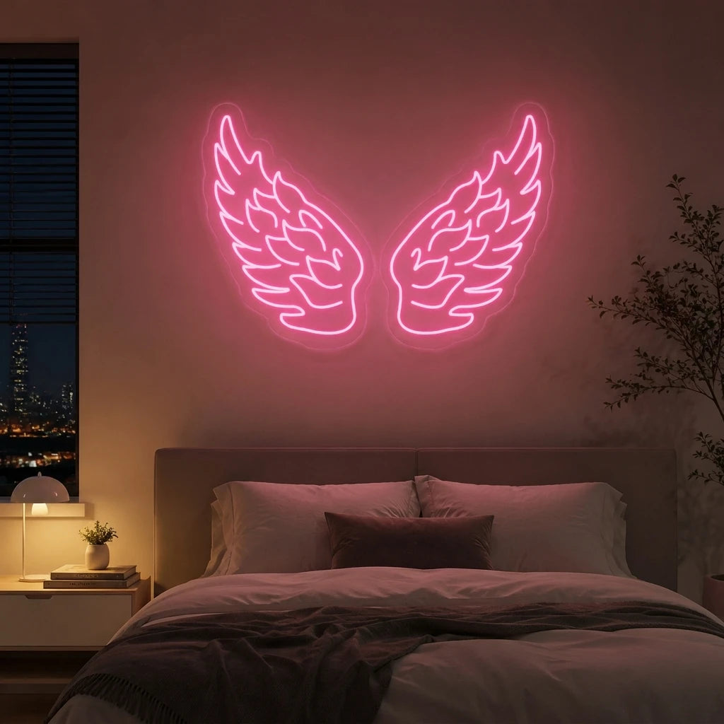 Angel Wings Neon Sign