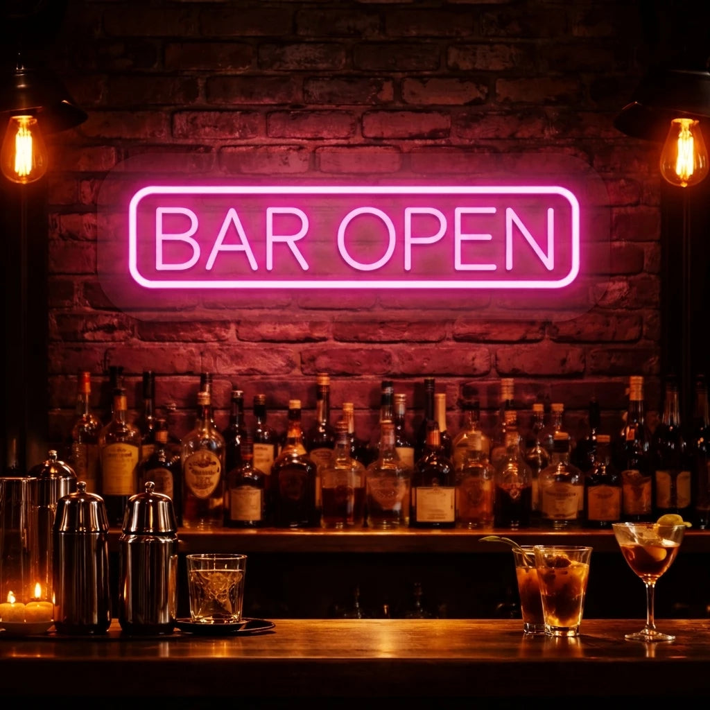 Bar Open Neon Sign