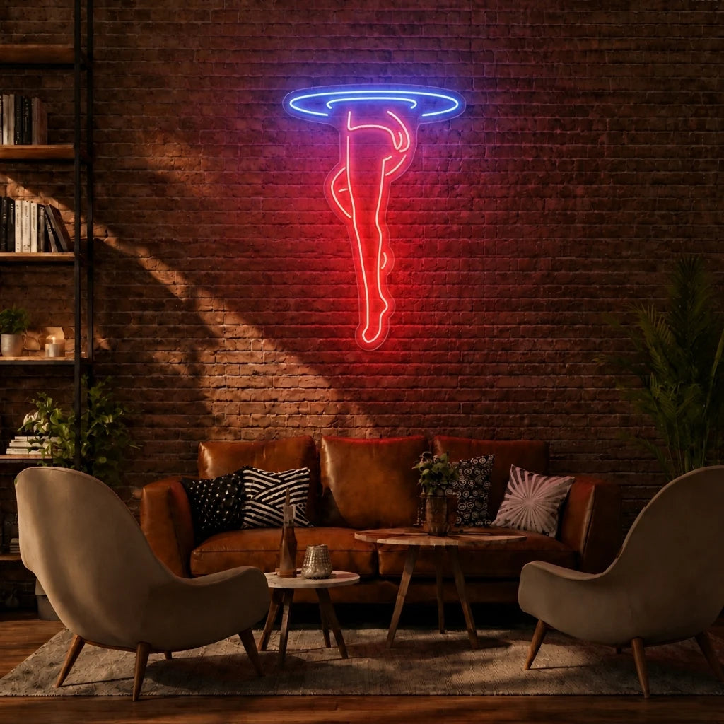 Below Water Neon Sign