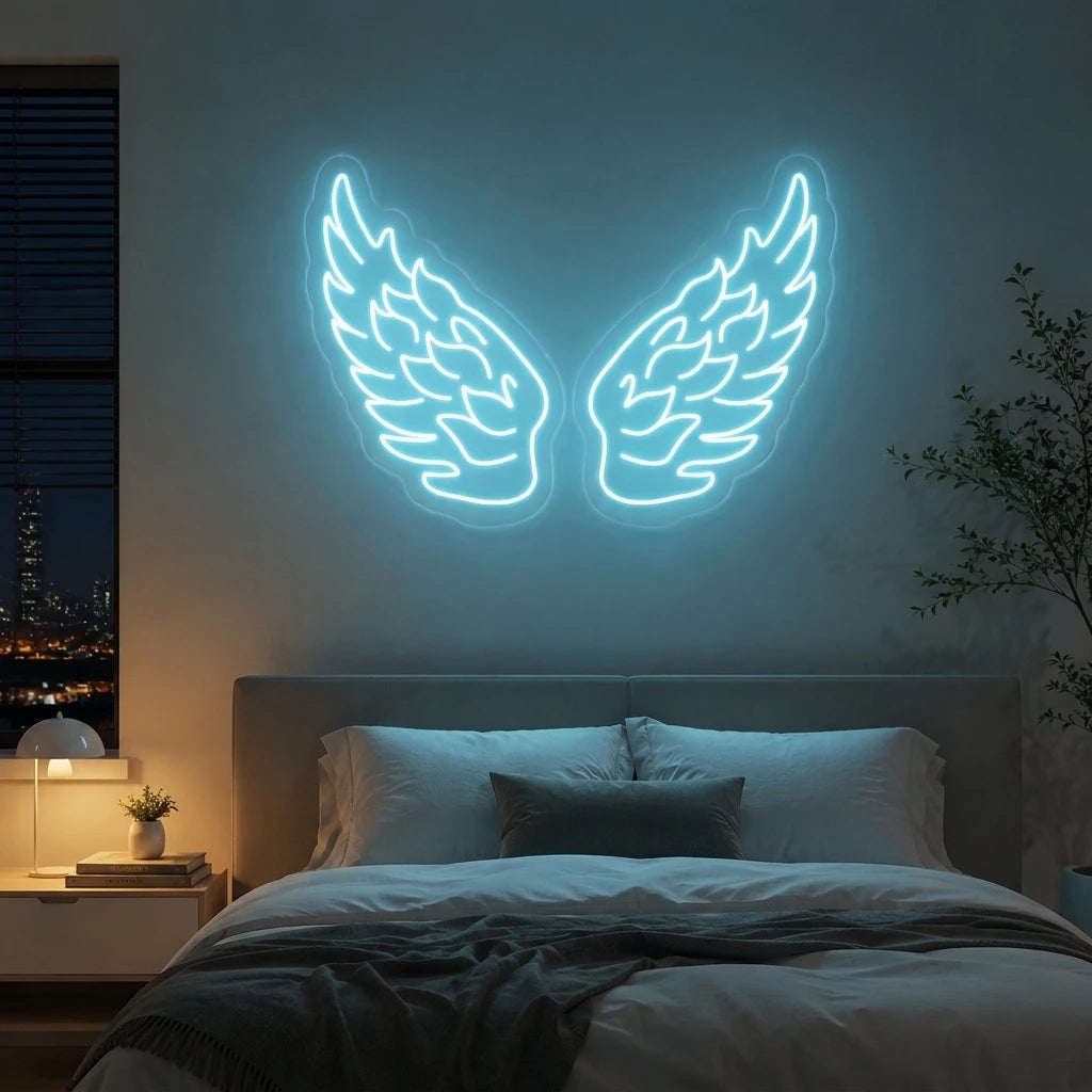 Angel Wings Neon Sign