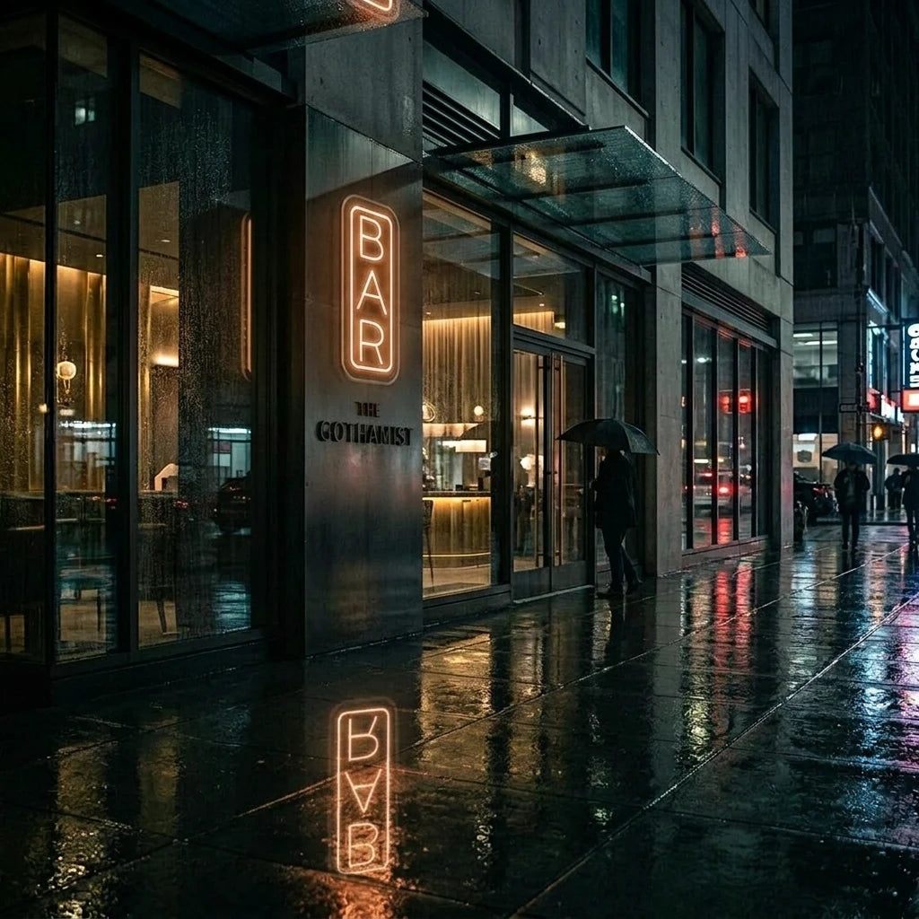 Vertical Bar Neon Sign