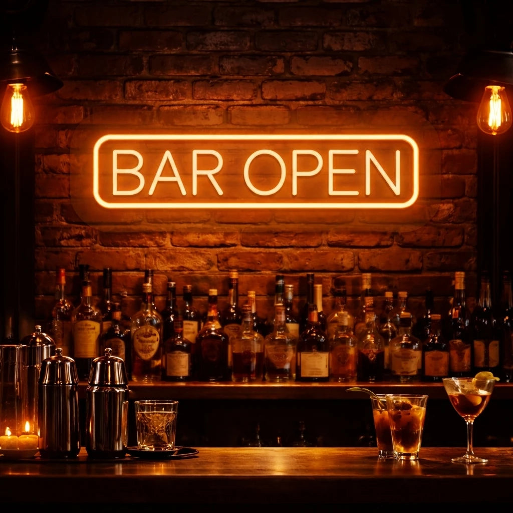 Bar Open Neon Sign