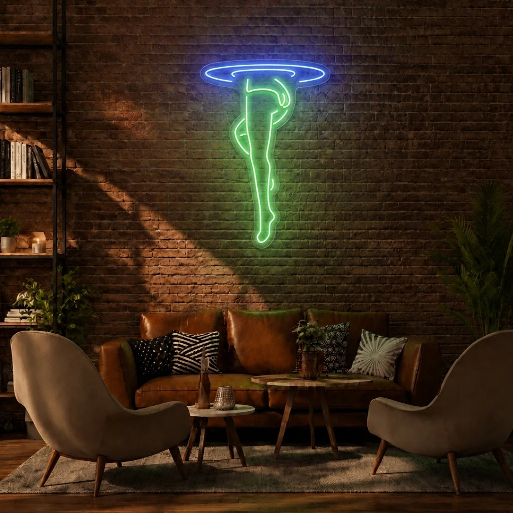 Below Water Neon Sign