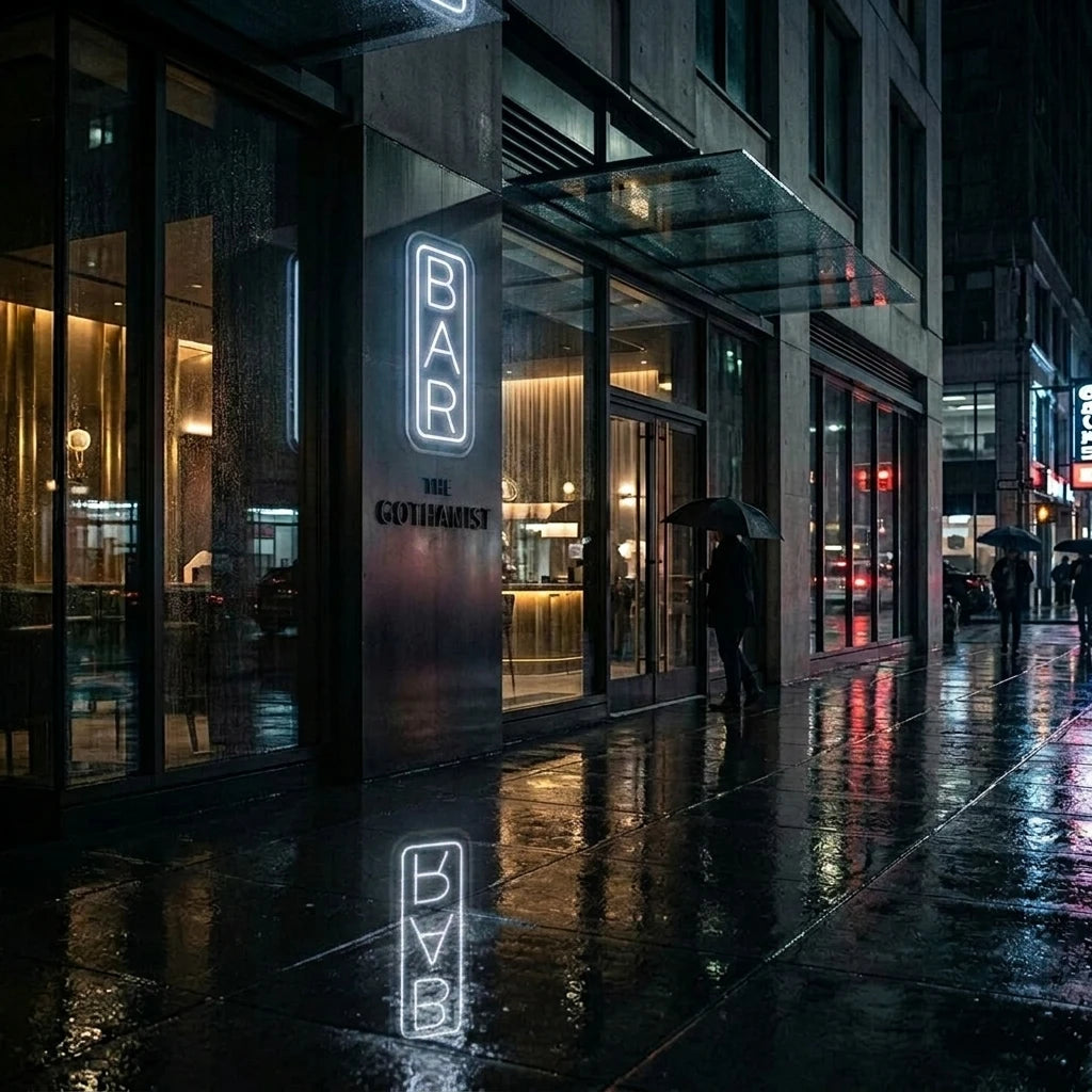 Vertical Bar Neon Sign