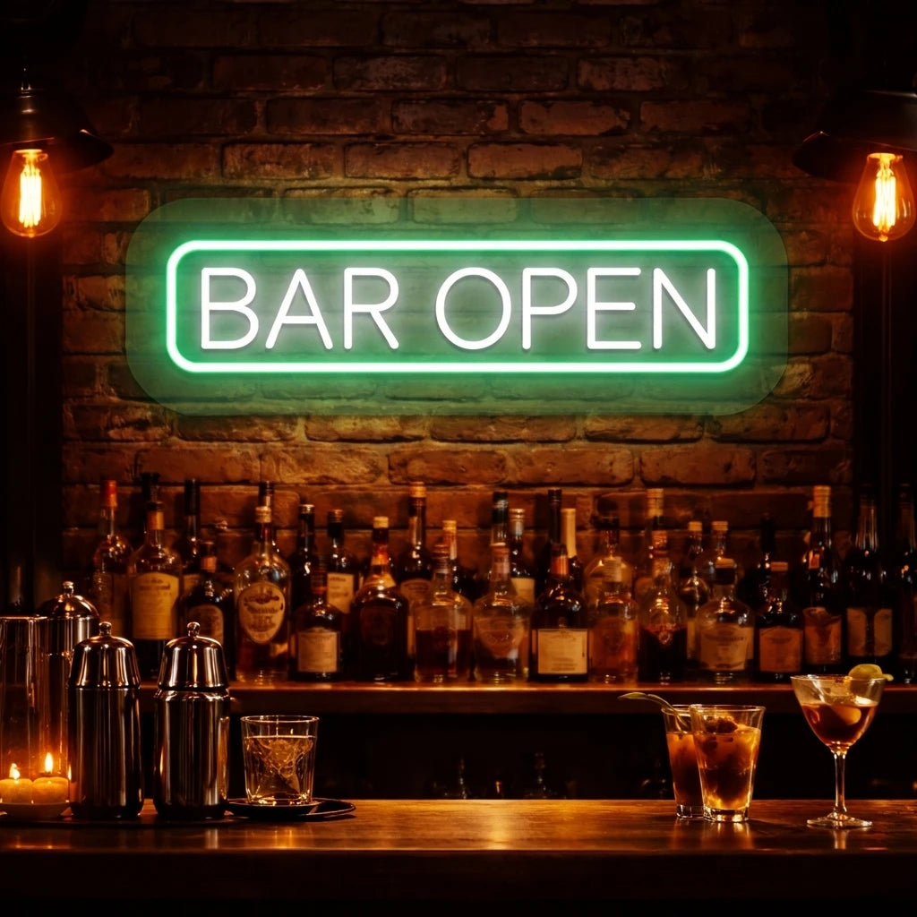 Bar Open Neon Sign