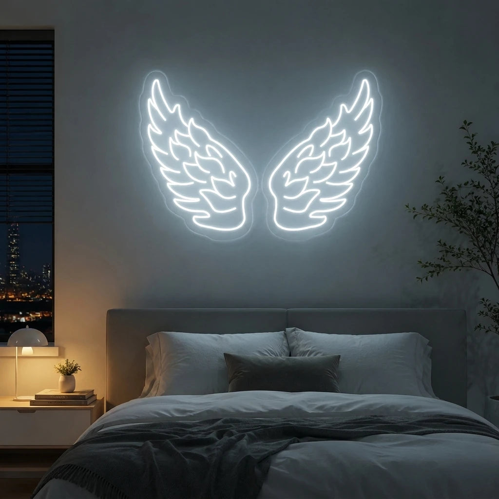 Angel Wings Neon Sign
