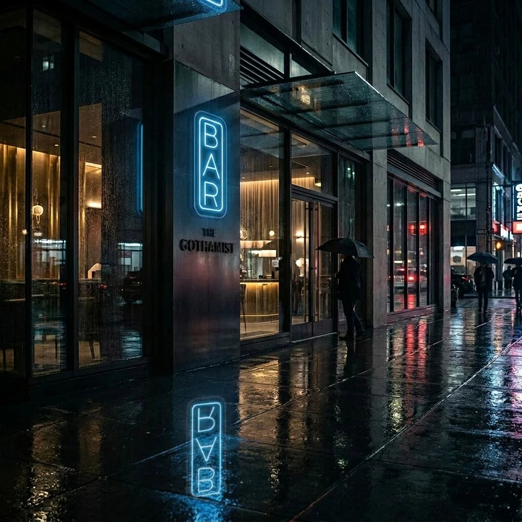 Vertical Bar Neon Sign