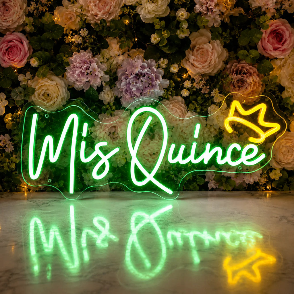 new Mis Quince LED Neon Sign