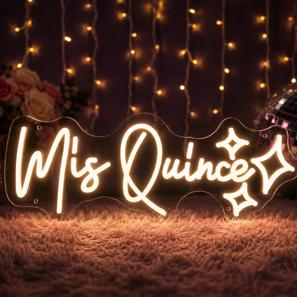 Mis Quince LED Neon Sign
