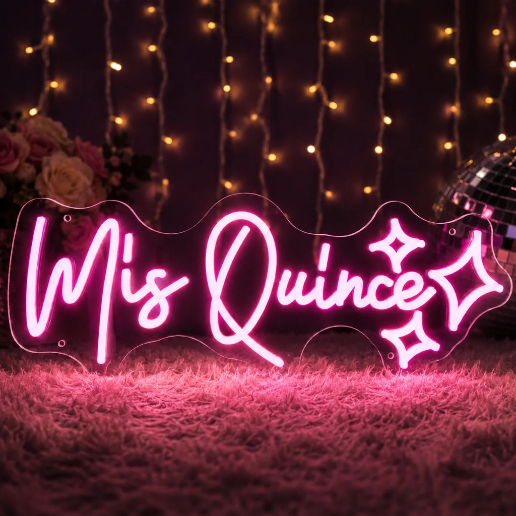 Mis Quince LED Neon Sign