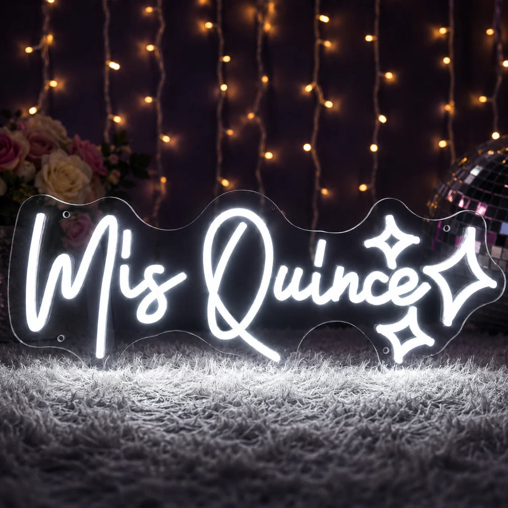 Mis Quince LED Neon Sign