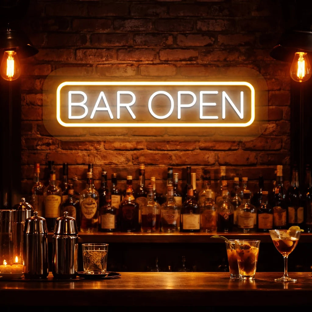 Bar Open Neon Sign