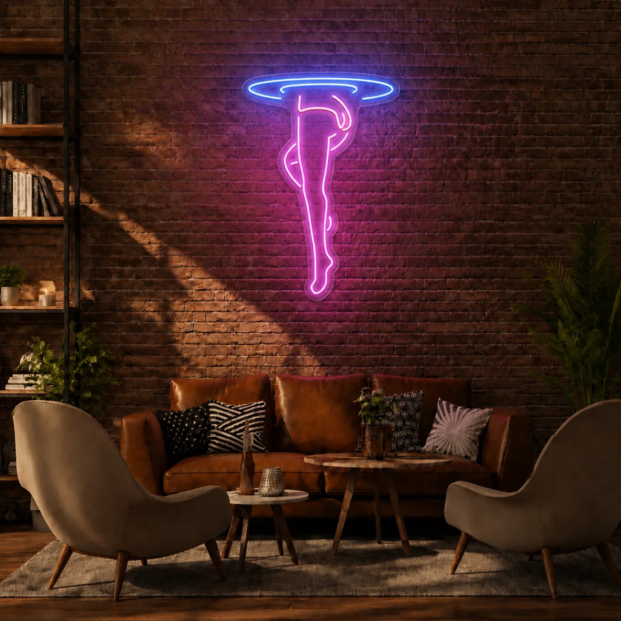 Below Water Neon Sign