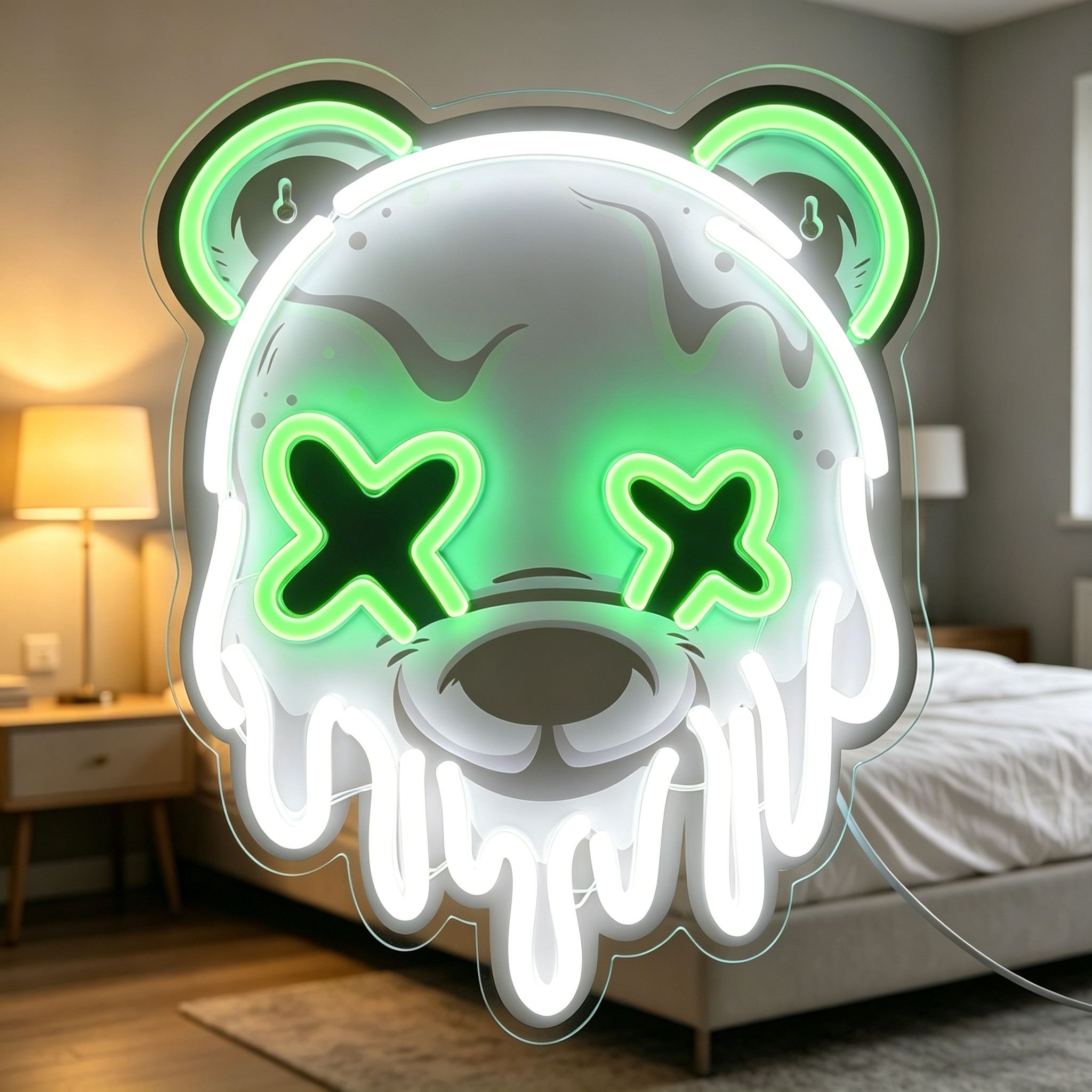 Ice Bear Neon Sign