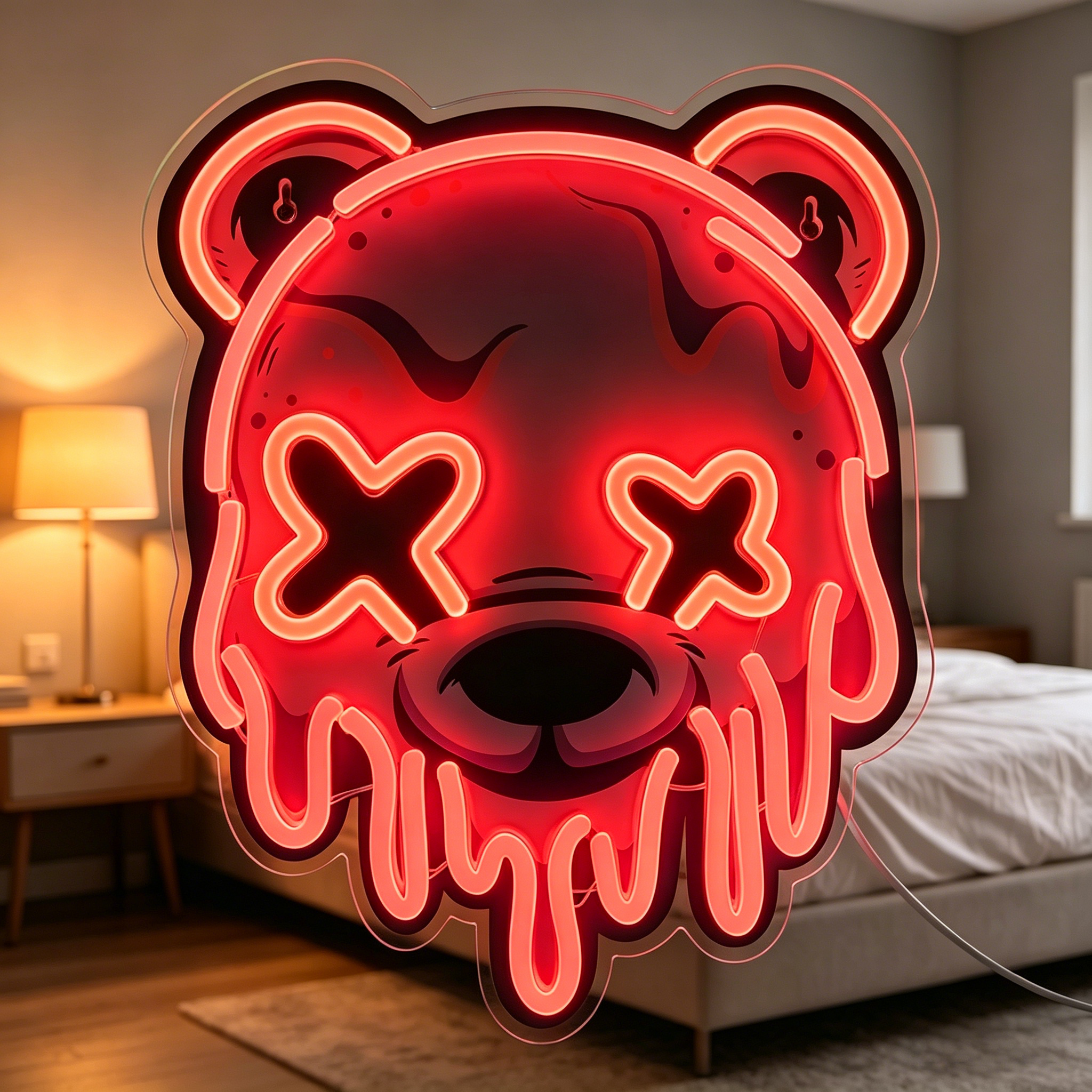Ice Bear Neon Sign