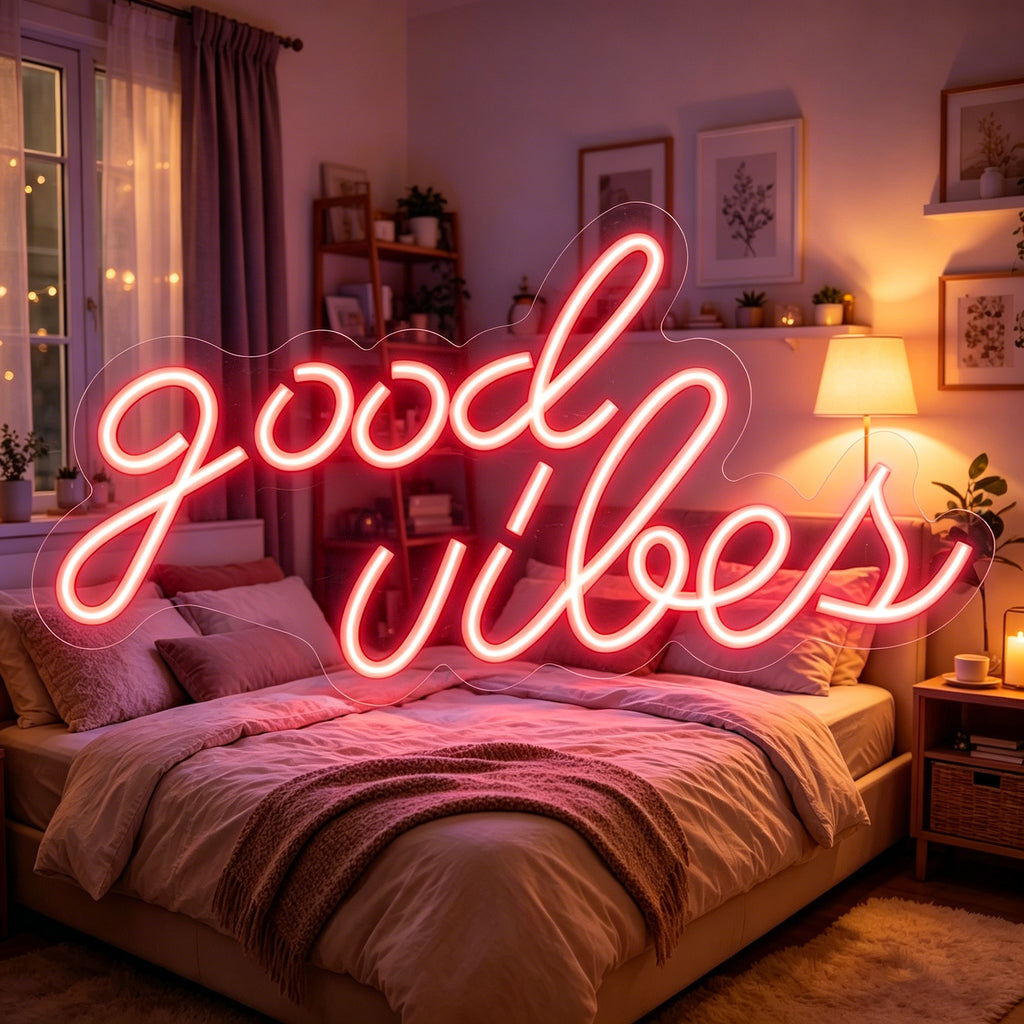 Good Vibes Neon Sign